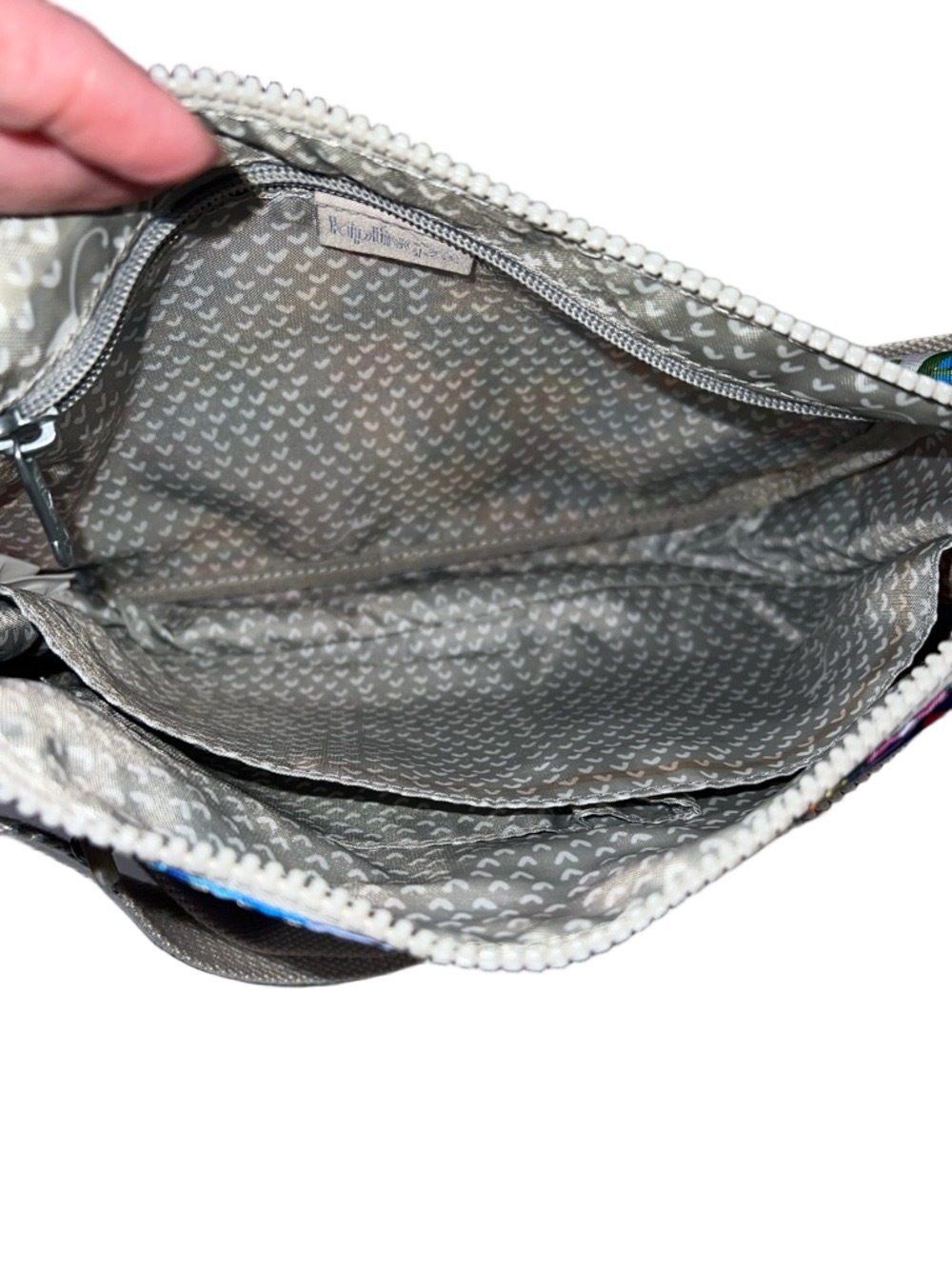 Kipling Multicolor Floral Crossbody Shoulder Bag - Like New - Picture 13 of 14